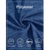 imageMAGCOMSEN Womens Workout Shirts Crewneck Short Sleeve Moisture Wicking Lightweight Tops for Gym Athletic SportsSapphire Blue