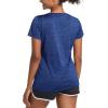 imageMAGCOMSEN Womens Workout Shirts Crewneck Short Sleeve Moisture Wicking Lightweight Tops for Gym Athletic SportsSapphire Blue