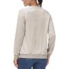 imageMAGCOMSEN Womens Velour Sweatshirts Crewneck Long Sleeve Casual Pullover Soft Warm Shirts Velvet Tops Winter FallBeige