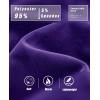 imageMAGCOMSEN Womens Velour Sweatshirts Crewneck Long Sleeve Casual Pullover Soft Warm Shirts Velvet Tops Winter FallPurple