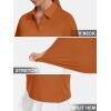 imageWomens Golf Polo Shirts V Neck UPF 50 Collared Short Sleeve Tennis Shirt Lightweight Quick Dry Sun Protection ShirtsOrange