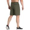 imageMAGCOMSEN Mens Hiking Cargo Shorts 9quot Quick Dry Lightweight Summer Casual Shorts for Men Work Golf Outdoor 5 PocketsArmy Green
