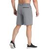 imageMAGCOMSEN Mens Hiking Cargo Shorts 9quot Quick Dry Lightweight Summer Casual Shorts for Men Work Golf Outdoor 5 PocketsLight Grey