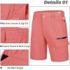 imageMAGCOMSEN Mens Hiking Cargo Shorts 9quot Quick Dry Lightweight Summer Casual Shorts for Men Work Golf Outdoor 5 PocketsPink