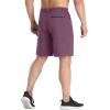 imageMAGCOMSEN Mens Hiking Cargo Shorts 9quot Quick Dry Lightweight Summer Casual Shorts for Men Work Golf Outdoor 5 PocketsPurple Red