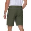 imageMAGCOMSEN Mens Hiking Shorts Lightweight Quick Dry Stretch Cargo Shorts with 5 Pockets Fishing Running Golf CyclingArmygreen