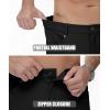 imageMAGCOMSEN Mens Hiking Shorts Lightweight Quick Dry Stretch Cargo Shorts with 5 Pockets Fishing Running Golf CyclingBlack