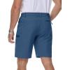 imageMAGCOMSEN Mens Hiking Shorts Lightweight Quick Dry Stretch Cargo Shorts with 5 Pockets Fishing Running Golf CyclingBluegray