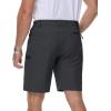 imageMAGCOMSEN Mens Hiking Shorts Lightweight Quick Dry Stretch Cargo Shorts with 5 Pockets Fishing Running Golf CyclingDarkgrey