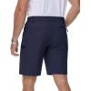 imageMAGCOMSEN Mens Hiking Shorts Lightweight Quick Dry Stretch Cargo Shorts with 5 Pockets Fishing Running Golf CyclingNavy