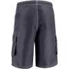 imageMAGCOMSEN Mens Swim Trunks with Mesh Liner 4 Pockets Quick Dry Beachwear Swimuits Board ShortsGrey