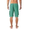 imageMAGCOMSEN Mens Swim Trunks with Mesh Liner 4 Pockets Quick Dry Beachwear Swimuits Board ShortsLight Green