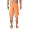 imageMAGCOMSEN Mens Swim Trunks with Mesh Liner 4 Pockets Quick Dry Beachwear Swimuits Board ShortsOrange