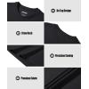 imageMAGCOMSEN Mens Tank Top Cotton Muscle Workout Gym Shirts Moisture Wicking Lightweight Summer Casual Sleeveless ShirtsBlack