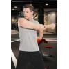 imageMAGCOMSEN Mens Tank Top Cotton Muscle Workout Gym Shirts Moisture Wicking Lightweight Summer Casual Sleeveless ShirtsHeather Beige