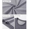imageMAGCOMSEN Mens Tank Top Cotton Muscle Workout Gym Shirts Moisture Wicking Lightweight Summer Casual Sleeveless ShirtsHeather Dark Grey