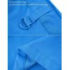 imageMAGCOMSEN Mens Hiking Shorts 5 Pockets WaterResistant Ripstop Quick Dry Outdoor Cargo Fishing Tactical ShortsAzure
