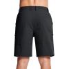 imageMAGCOMSEN Mens Hiking Shorts 5 Pockets WaterResistant Ripstop Quick Dry Outdoor Cargo Fishing Tactical ShortsBlack