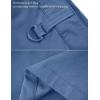 imageMAGCOMSEN Mens Hiking Shorts 5 Pockets WaterResistant Ripstop Quick Dry Outdoor Cargo Fishing Tactical ShortsBlue Grey