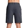 imageMAGCOMSEN Mens Hiking Shorts 5 Pockets WaterResistant Ripstop Quick Dry Outdoor Cargo Fishing Tactical ShortsDark Grey