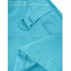 imageMAGCOMSEN Mens Hiking Shorts 5 Pockets WaterResistant Ripstop Quick Dry Outdoor Cargo Fishing Tactical ShortsIce Blue