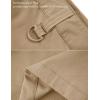 imageMAGCOMSEN Mens Hiking Shorts 5 Pockets WaterResistant Ripstop Quick Dry Outdoor Cargo Fishing Tactical ShortsKhaki