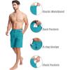 imageMAGCOMSEN Mens Hiking Shorts 5 Pockets WaterResistant Ripstop Quick Dry Outdoor Cargo Fishing Tactical ShortsLake Blue