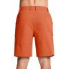 imageMAGCOMSEN Mens Hiking Shorts 5 Pockets WaterResistant Ripstop Quick Dry Outdoor Cargo Fishing Tactical ShortsOrange