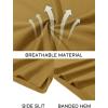 imageMAGCOMSEN Mens Polo Shirts Short Sleeve Cotton Pique Golf Shirt Casual Collared Shirt Lightweight Work Shirts with 3 ButtonsBrown