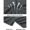 imageMAGCOMSEN Mens Polo Shirts Short Sleeve Cotton Pique Golf Shirt Casual Collared Shirt Lightweight Work Shirts with 3 ButtonsDark Grey