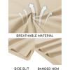 imageMAGCOMSEN Mens Polo Shirts Short Sleeve Cotton Pique Golf Shirt Casual Collared Shirt Lightweight Work Shirts with 3 ButtonsKhaki