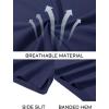 imageMAGCOMSEN Mens Polo Shirts Short Sleeve Cotton Pique Golf Shirt Casual Collared Shirt Lightweight Work Shirts with 3 ButtonsNavy