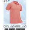 imageMAGCOMSEN Mens Polo Shirts Short Sleeve Cotton Pique Golf Shirt Casual Collared Shirt Lightweight Work Shirts with 3 ButtonsPink