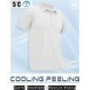 imageMAGCOMSEN Mens Polo Shirts Short Sleeve Cotton Pique Golf Shirt Casual Collared Shirt Lightweight Work Shirts with 3 ButtonsWhite
