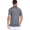 imageMAGCOMSEN Mens Short Sleeve Polo Golf Shirts 3Button Moisture Wicking Athletic TShirts Casual Collared ShirtDark Grey