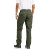 imageMAGCOMSEN Mens Tactical Pants 9 Pockets Ripstop Water Repellent Cargo Pants for Work Hiking HuntingNo BeltGreen