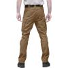 imageMAGCOMSEN Mens Tactical Pants with 9 Pockets RipStop Lightweight Work Hiking PantsBrown