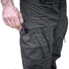 imageMAGCOMSEN Mens Tactical Pants with 9 Pockets RipStop Lightweight Work Hiking PantsGrey