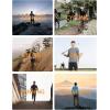 imageMAGCOMSEN Mens UPF 50 Shirts Long Sleeve UV Protection Quick Dry TShirt Rash Guard for Fishing Running BeachAzure