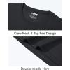 imageMAGCOMSEN Mens UPF 50 Shirts Long Sleeve UV Protection Quick Dry TShirt Rash Guard for Fishing Running BeachBlack