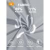 imageMAGCOMSEN Mens UPF 50 Shirts Long Sleeve UV Protection Quick Dry TShirt Rash Guard for Fishing Running BeachLight Grey