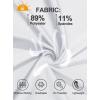 imageMAGCOMSEN Mens UPF 50 Shirts Long Sleeve UV Protection Quick Dry TShirt Rash Guard for Fishing Running BeachWhite