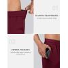 imageMAGCOMSEN Mens Winter Fleece Lined Sweatpants Running Warm Athletic Pants Sports Water Resistant PantsWine Red
