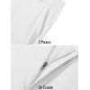 imageMAGCOMSEN Mens Golf Pants Stretch Fast Dry Lightweight Casual Hiking Pants with 3 PocketsWhite