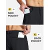 imageMAGCOMSEN Mens Hiking Pants Water Resistant Quick Dry Golf Pants Ripstop Lightweight Casual Work Pants 4 PocketsBlack