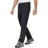 imageMAGCOMSEN Mens Snow Ski Pants Water Resistant Softshell Fleece Lined Outdoor Hiking Pants with 3 Zipper PocketsBlack