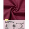 imageMAGCOMSEN Mens Tank Top Cotton Sleeveless Muscle Cut Off T Shirts Gym Workout Tank Tops Summer Beach TanksWine Red