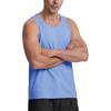 imageMAGCOMSEN Mens Tank Top Cotton Sleeveless Shirt Lightweight Muscle Tank Tee ShirtLight Blue