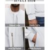 imageMAGCOMSEN Mens Bomber Jacket Warm Zip Up Spring Coat Lightweight Casual Windbreaker Pilot Jacket with PocketsWhite