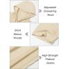 imageMAGCOMSEN Mens Short Sleeve Hoodie Cotton Hooded T Shirts Lightweight Sweatshirt Hoodies PulloverApricot